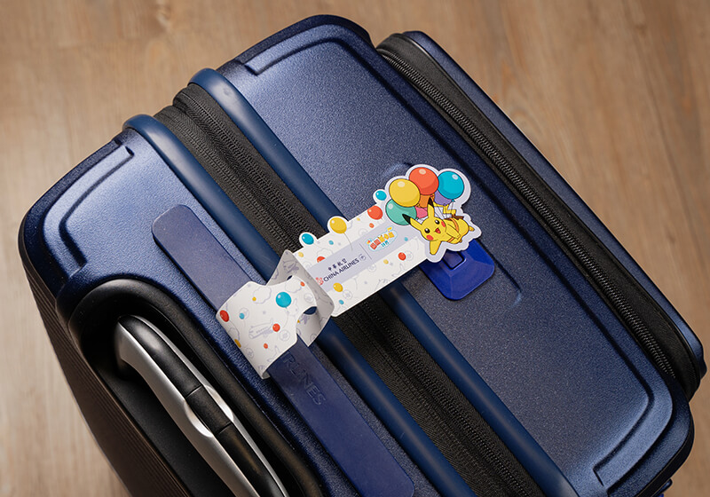 Pikachu Jet CI Baggage Tag