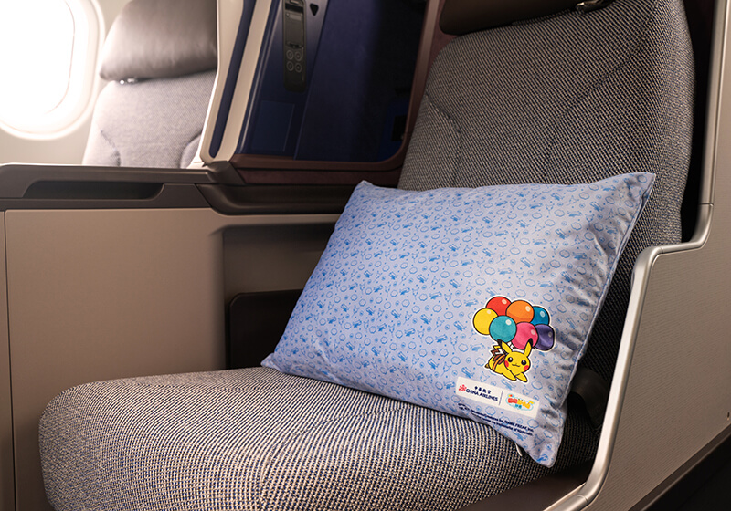 Pikachu Jet CI Business Class Pillow